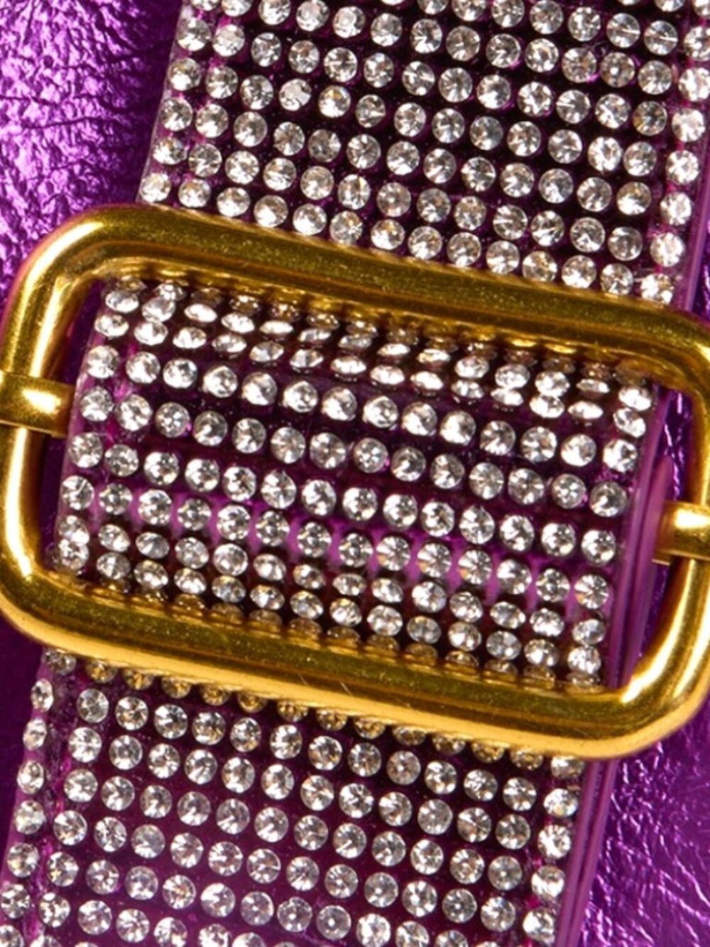 Sharif Legacy Leather Crossbody Bag Bedazzled Guitar Strap & Sharif Bag Charm - Picture 9 of 17